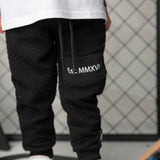 Luca Detailed Trackpants - Black