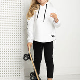 Luca Detailed Hoodie & Legging Set