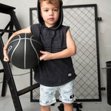 Mateo Hooded Tank - Washed Ash