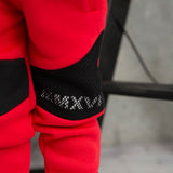 Maxwell Detailed Trackpants - Red