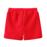 Maxwell Detailed Shorts - Red