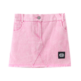 Mila Denim Skirt - Pink