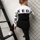 Alfie Detailed Tee - White/Black