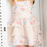 Naomi Layered Dress - Floral