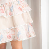 Naomi Layered Dress - Floral