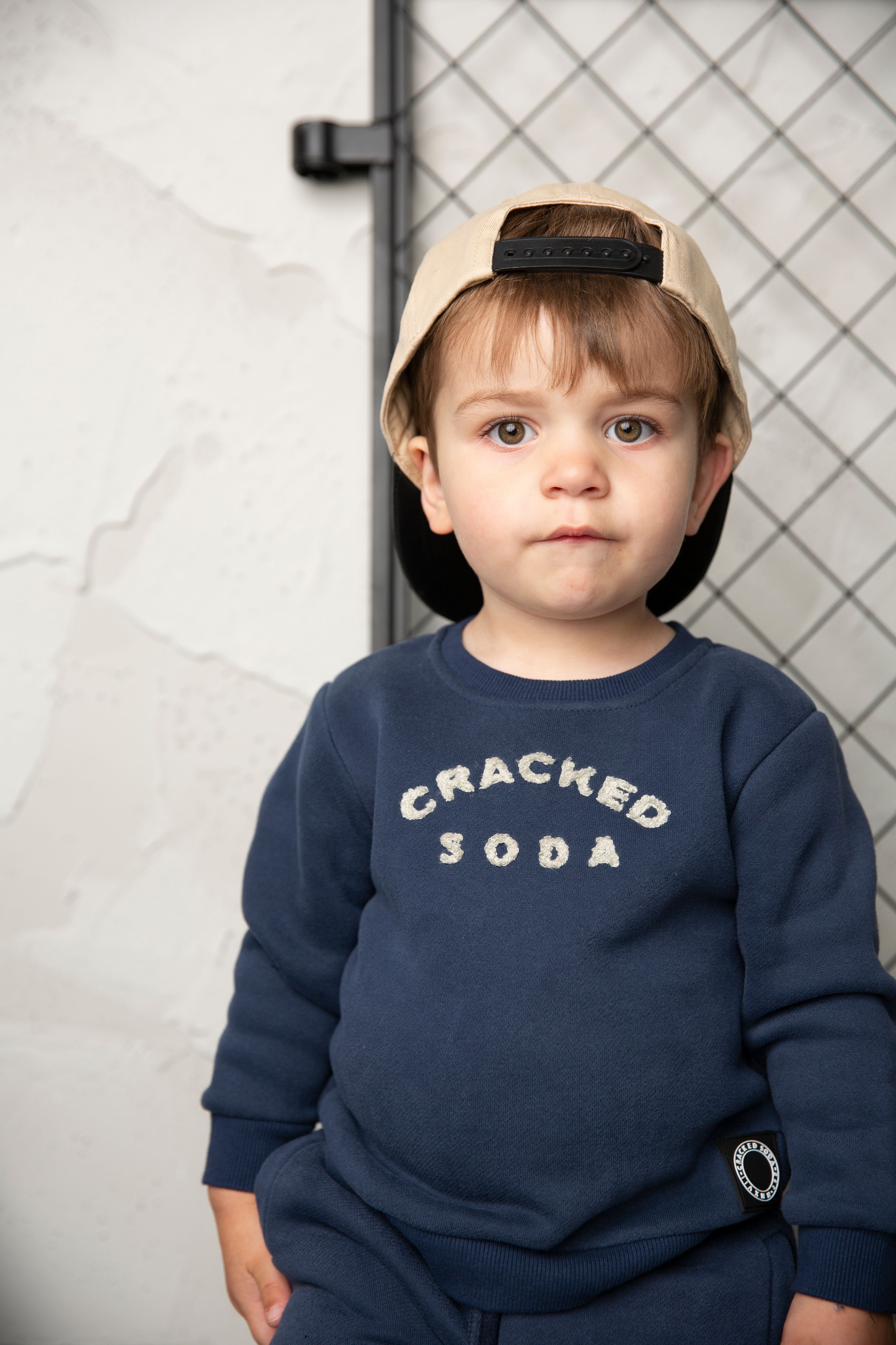 Archie Basic Crew Set - Navy – Cracked Soda