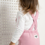 Nova Detailed Overalls Set - Blush