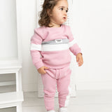Nova Fleece Crew & Pant Set - Blush