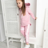 Nova Detailed Trackpants - Blush