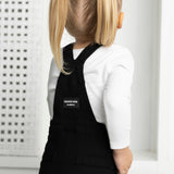 Onyx CS Denim Overalls - Black