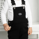 Onyx CS Denim Overalls - Black