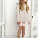 Opal Embossed Hoodie & Short Set