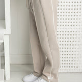 Opal Detail Trackpant - Pebble