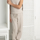 Opal Detail Trackpant - Pebble