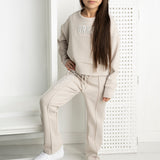 Opal Detail Trackpant - Pebble