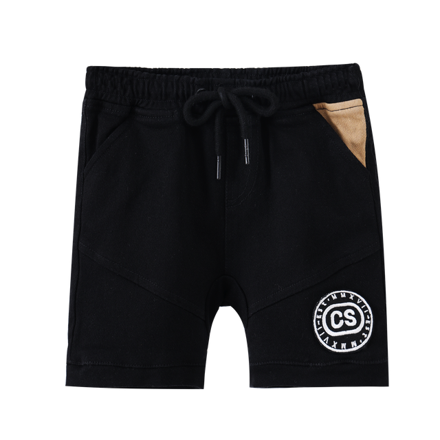 Parker CS Denim Pocket Shorts - Black-Jeans-Cracked Soda