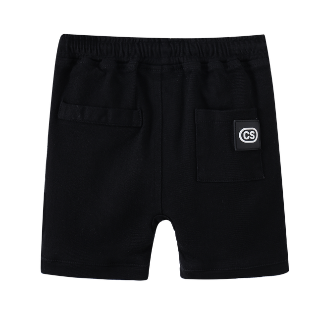 Parker CS Denim Pocket Shorts - Black-Jeans-Cracked Soda