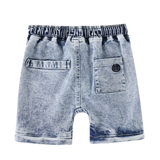 Parker CS Denim Pocket Shorts - Blue