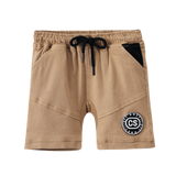 Parker CS Denim Pocket Shorts - Tan