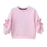 Scarlett Pink Bow Crew & Cherry Legging Set