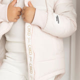 Dolce Detailed Puffer Jacket - Pink