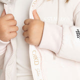 Dolce Detailed Puffer Jacket - Pink