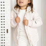Dolce Detailed Puffer Jacket - Pink