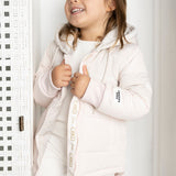 Dolce Detailed Puffer Jacket - Pink