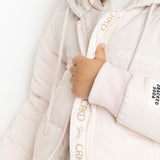 Dolce Detailed Puffer Jacket - Pink