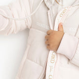 Dolce Detailed Puffer Jacket - Pink
