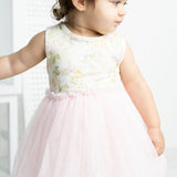 Jasmine Floral Pink Straight Tutu