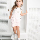 Emma Denim Overall - Pink