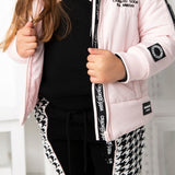 PREORDER Alaska Detailed Puffer Jacket - Pink