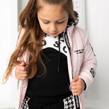 PREORDER Alaska Detailed Puffer Jacket - Pink