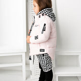 PREORDER Alaska Detailed Puffer Jacket - Pink