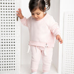 Emma Strap Crew and Trackpant Set-Cracked Soda