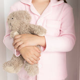 Waffle Button Up Pyjamas - Pink