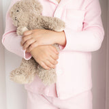 Waffle Button Up Pyjamas - Pink