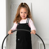 Polly Detailed Pinafore - Black
