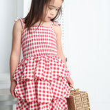 Poppy Check Bubble Dress