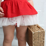 Poppy Check Overall Dress