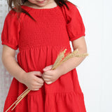 Poppy Puff Sleeve Dress