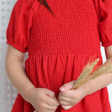 Poppy Puff Sleeve Dress