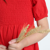 Poppy Puff Sleeve Dress