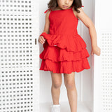 Poppy Layered Linen Dress