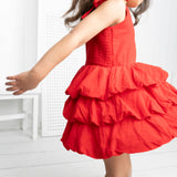 Poppy Layered Linen Dress