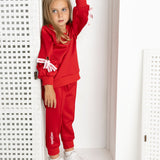 Scarlett Active Pants - Cherry