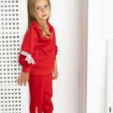 Scarlett Active Pants - Cherry