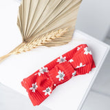 Poppy Flower Red Headband