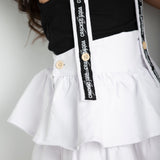 Sadie Overall Dress - White